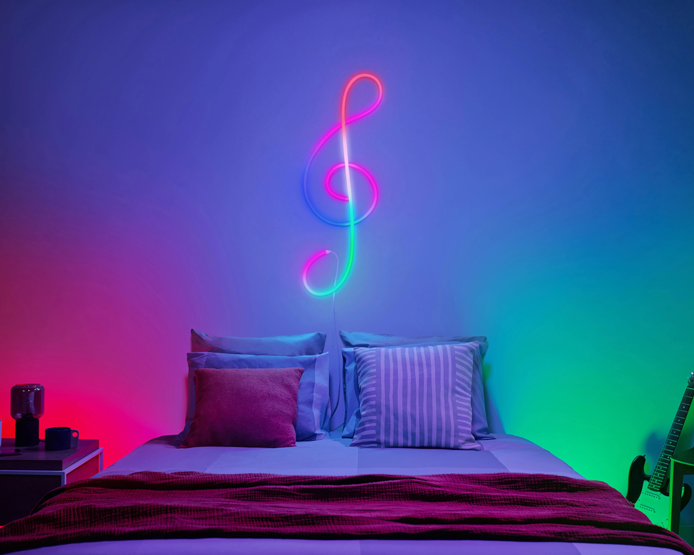 MeLiTec MeLiTec LED Neon Streifen RGB ML05 , 3m lang, mit Tuya WiFi und IR-FB MeLiTec MeLiTec LED Neon Streifen RGB ML05 , 3m lang, mit Tuya WiFi und IR-FB