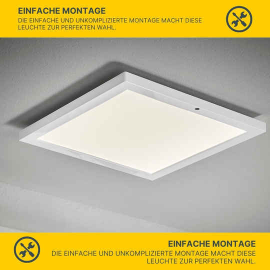 LED SmartHome Deckenleuchte per Fernbedienung und App steuerbar LED SmartHome Deckenleuchte per Fernbedienung und App steuerbar