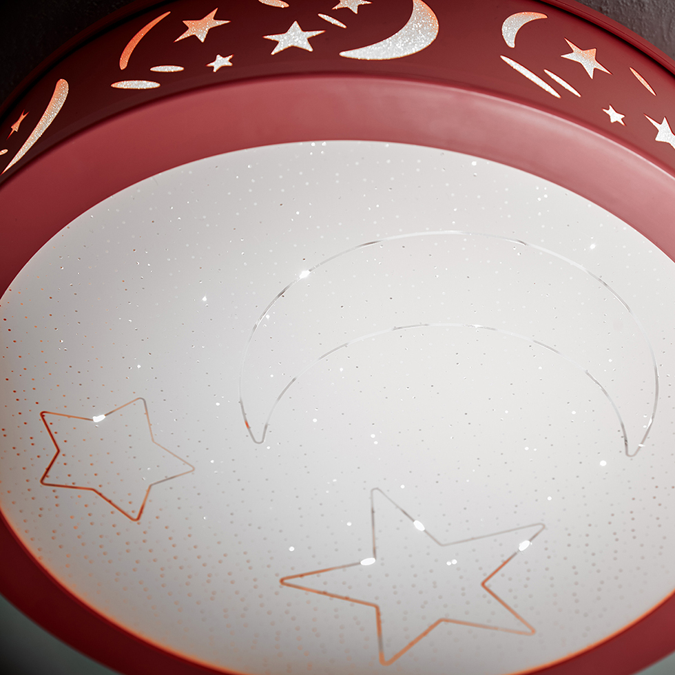 LED Kinder Deckenleuchte D118 koralle B-Ware LED Kinder Deckenleuchte D118 koralle B-Ware