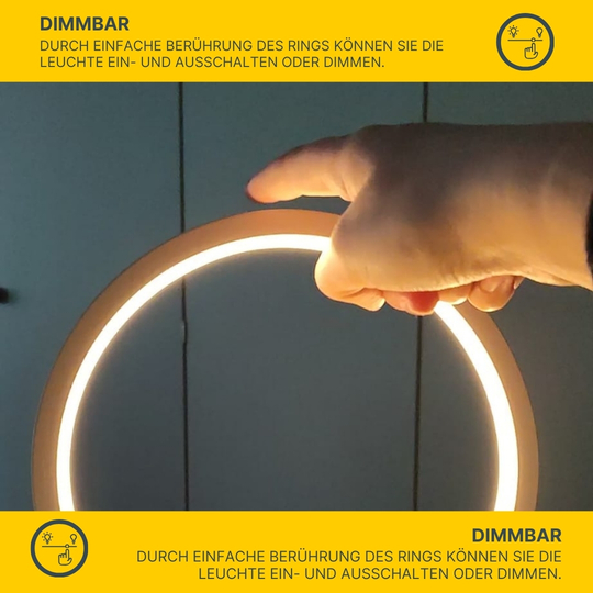 MeLiTec Nachttischleuchte LightBase, Handy kabellos aufladen, weiß MeLiTec Nachttischleuchte LightBase, Handy kabellos aufladen, weiß