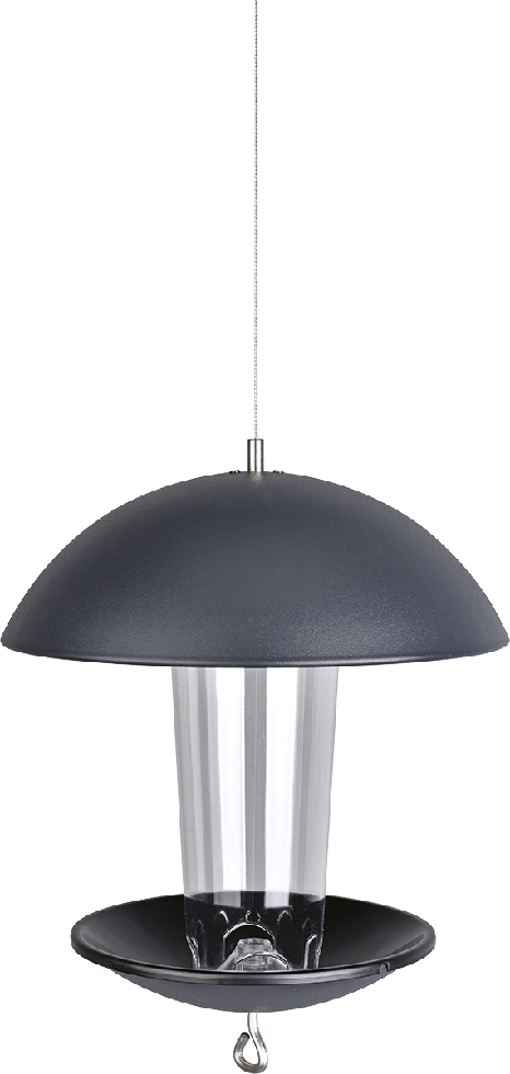 Design Futterstation VH05-1 hängend rund schwarz Design Futterstation VH05-1 hängend rund schwarz