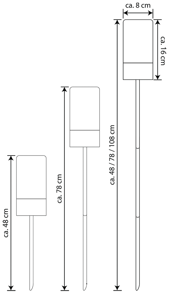 Edelstahl Solarfackel SO28 B-Ware Edelstahl Solarfackel SO28 B-Ware