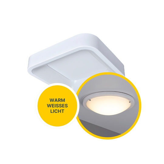 MeLiTec LED Deckenleuchte D105 Wandleuchte, stufenlos dimmbar, weiß MeLiTec LED Deckenleuchte D105 Wandleuchte, stufenlos dimmbar, weiß