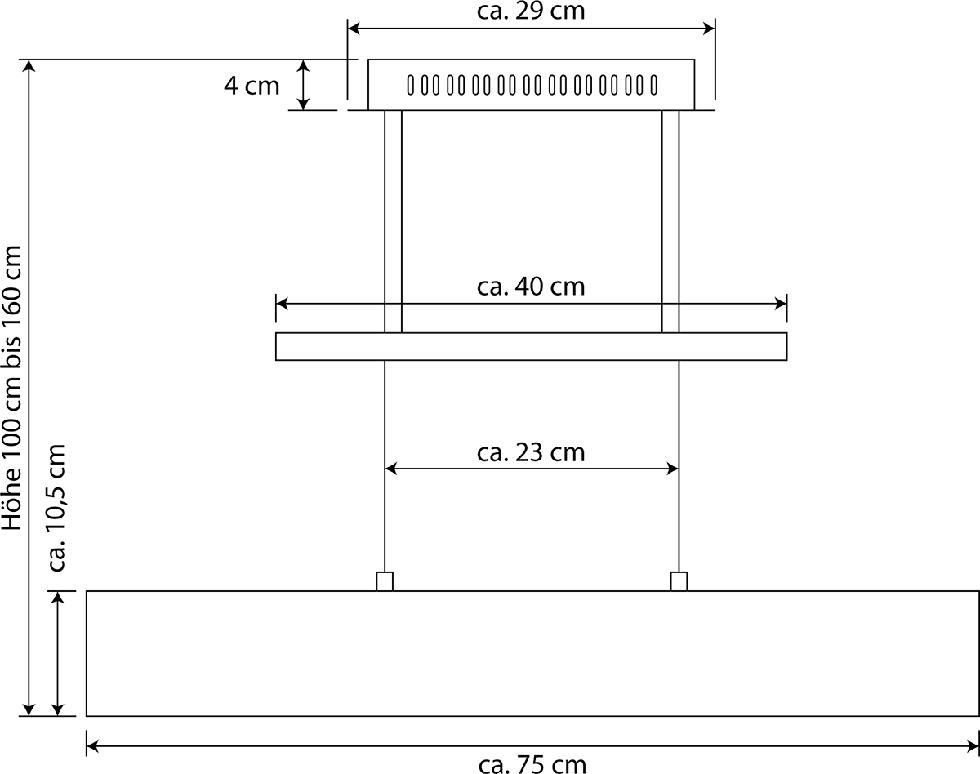 LED Pendelleuchte DP15 B-Ware LED Pendelleuchte DP15 B-Ware