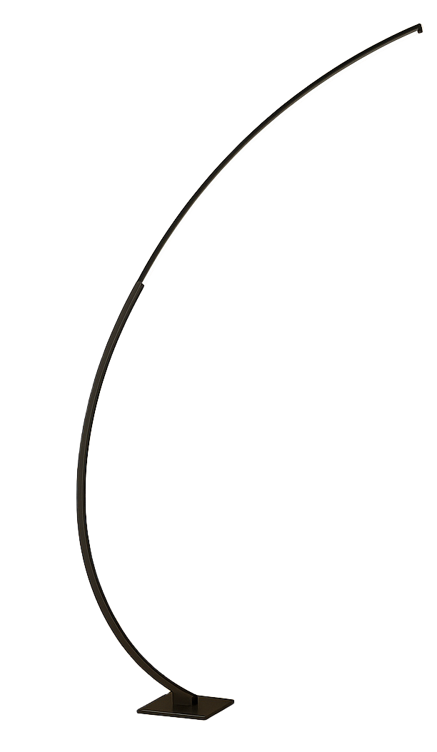 MeLiTec LED Stehlampe _ Black Series, integrierter Tastdimmer, ST26-2