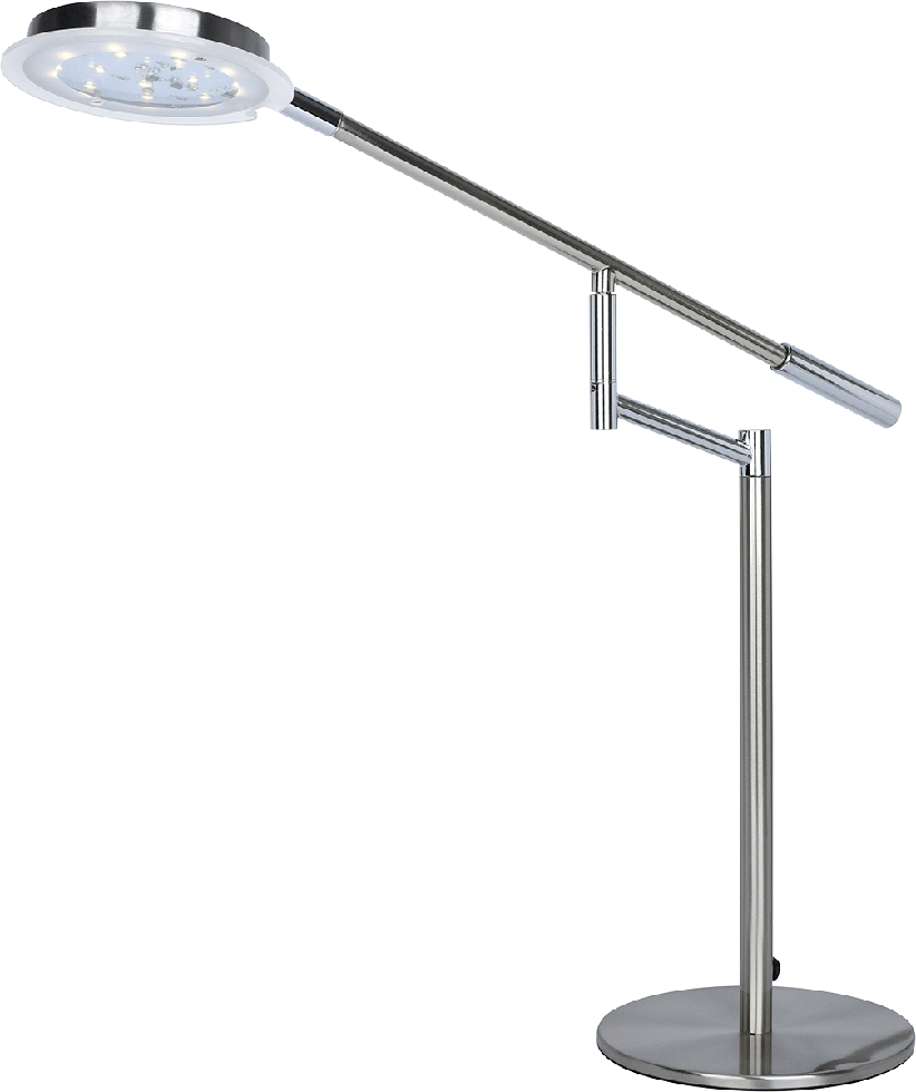 LED Schreibtischleuchte T93-1 nickel-matt LED Schreibtischleuchte T93-1 nickel-matt