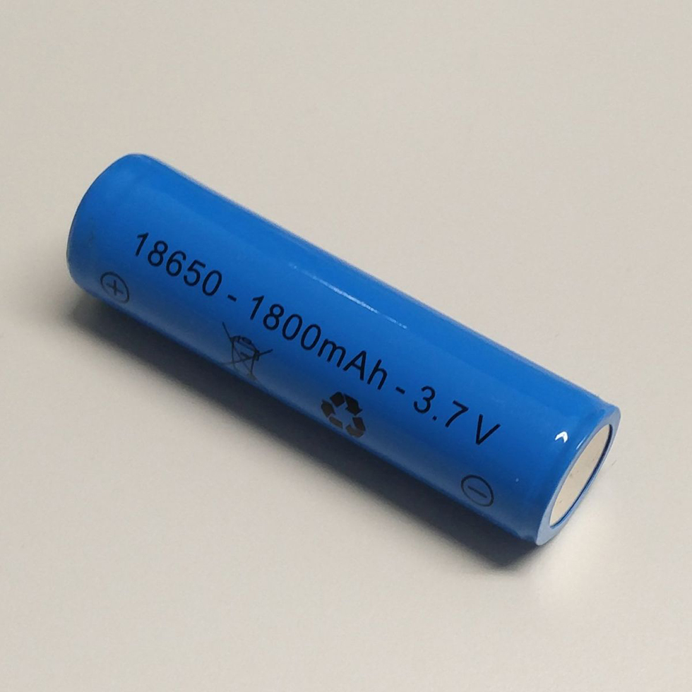  Lithium-Ionen Akku Typ 18650 1800mAh 3,7V