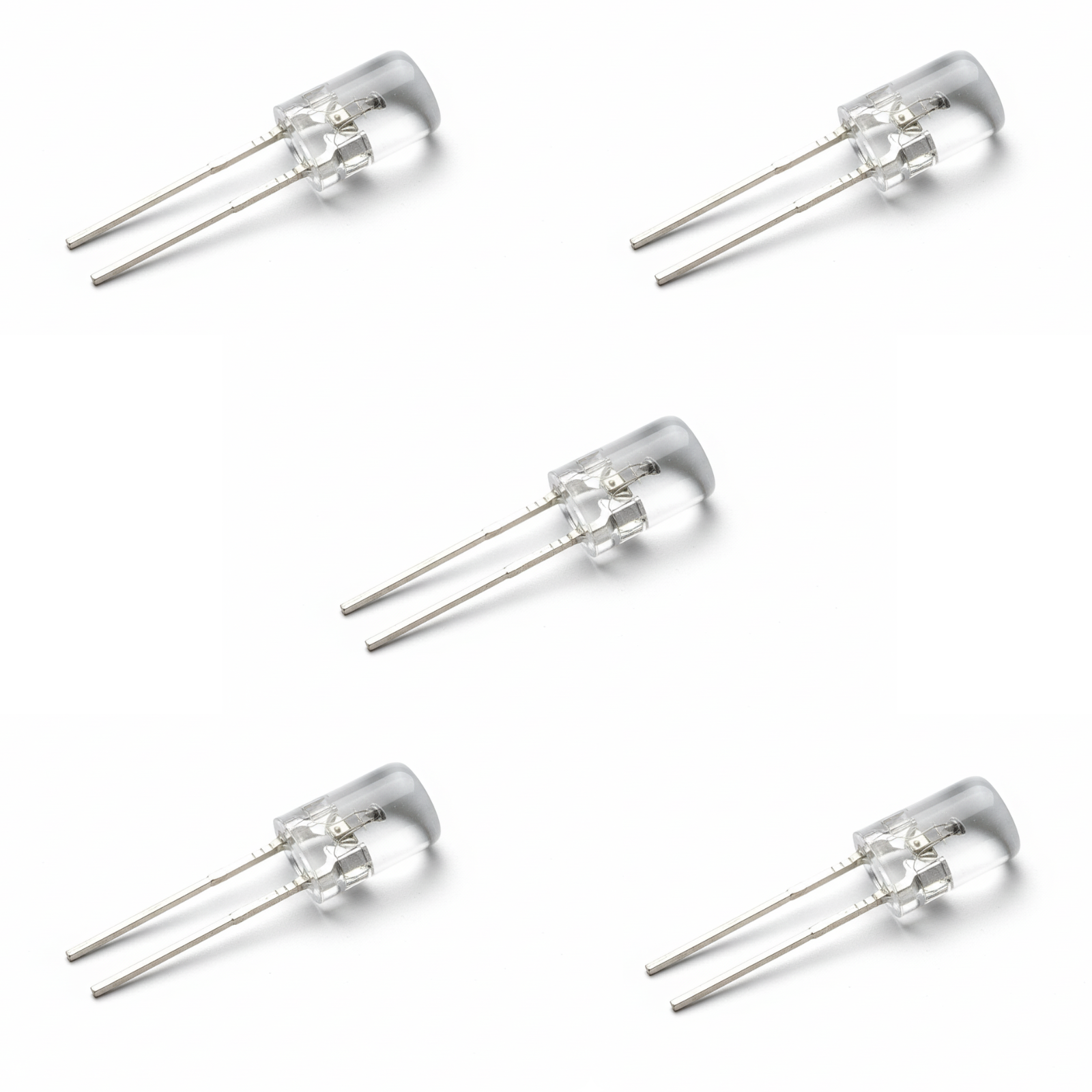 5er Set Leuchtmittel 0,07W LED für Stimmungslichter Elektronik, GEFÜHRT, Zubehör, Schmuck, Halskette,