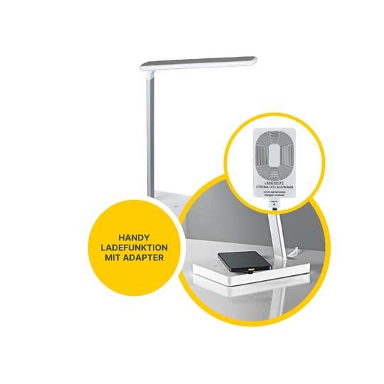 MeLiTec LED Schreibtischleuchte T95/T96 Handy Ladefunktion mit Adapter MeLiTec LED Schreibtischleuchte T95/T96 Handy Ladefunktion mit Adapter