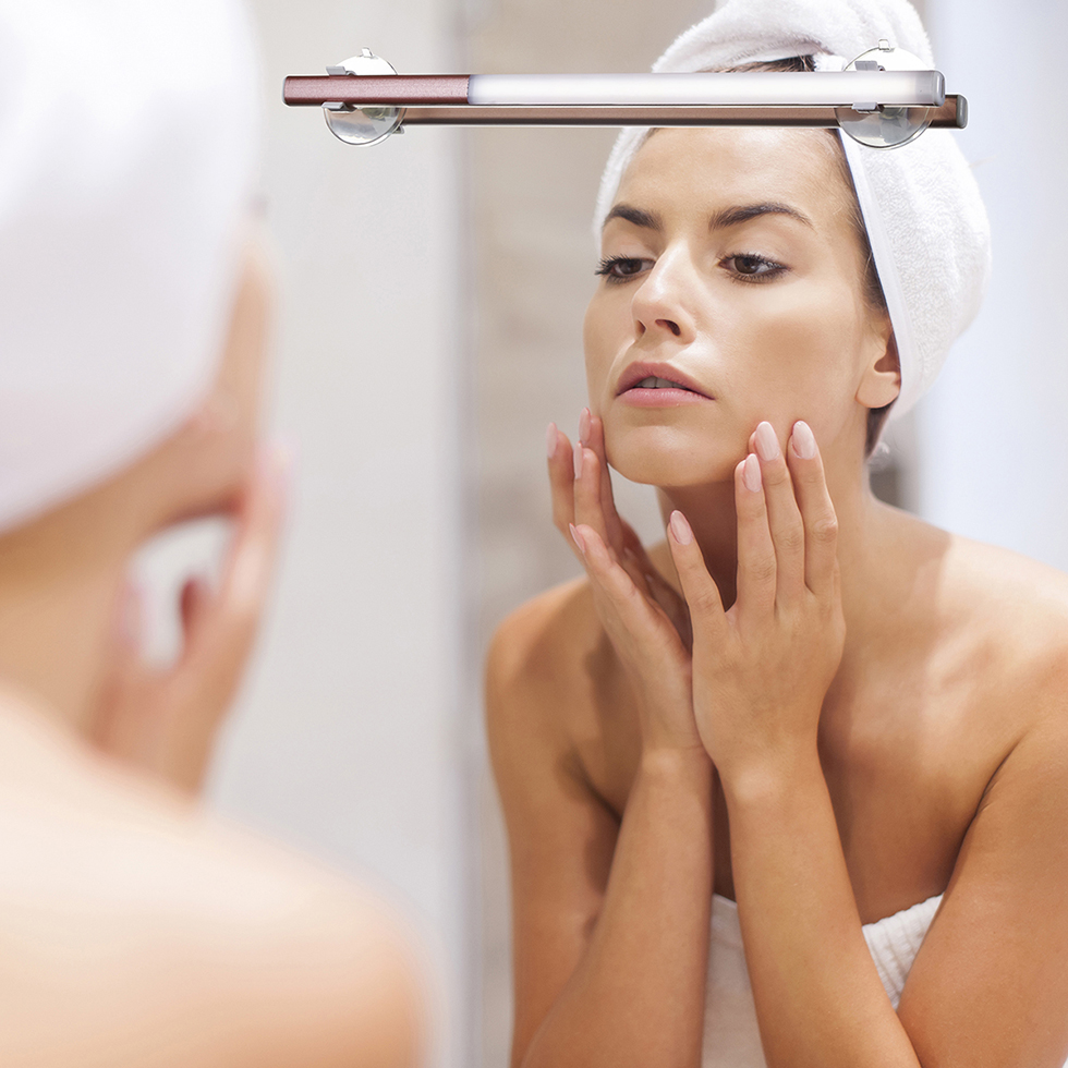 LED-Akku-Spiegelleuchte WD10-1 B-Ware LED-Akku-Spiegelleuchte WD10-1 B-Ware